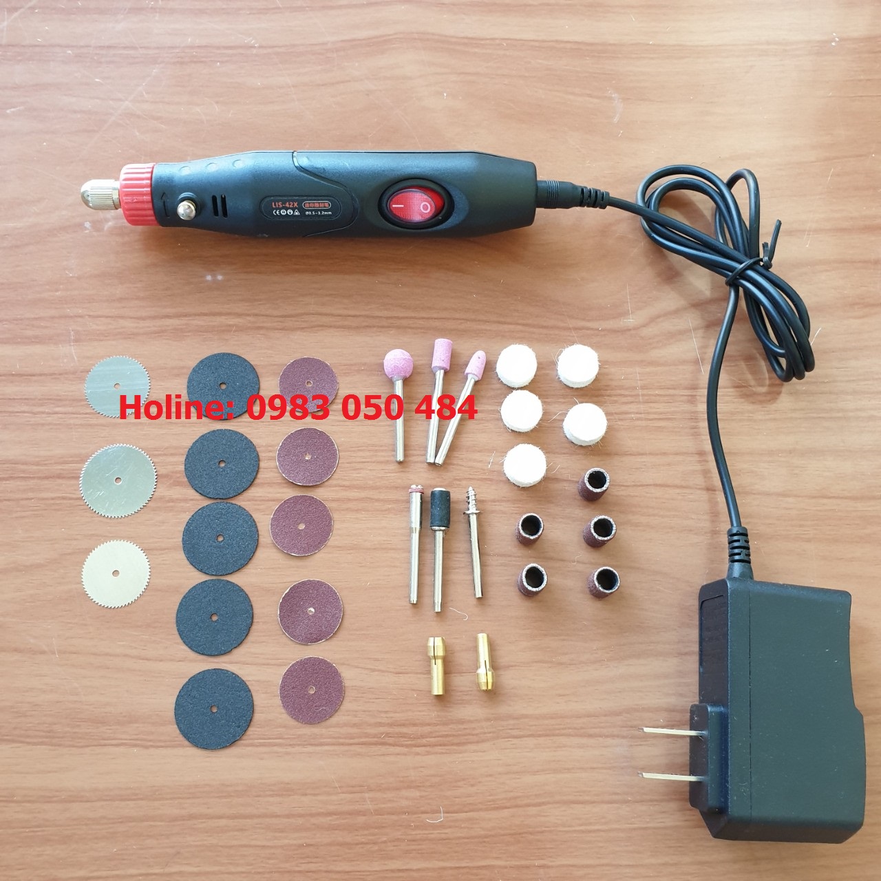 Máy mài mini - máy cắt gỗ nhựa gia công đồ mĩ nghệ ls32 - máy khoan điện mini