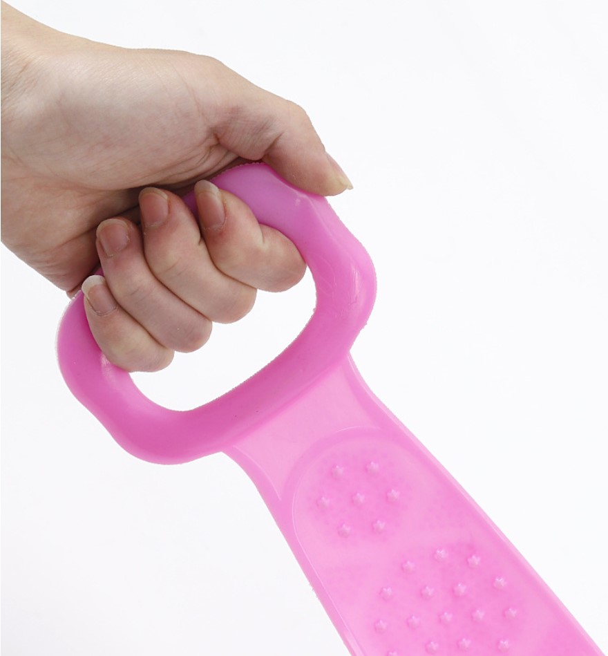 Dây Tắm Chà Lưng Silicone 2 Mặt