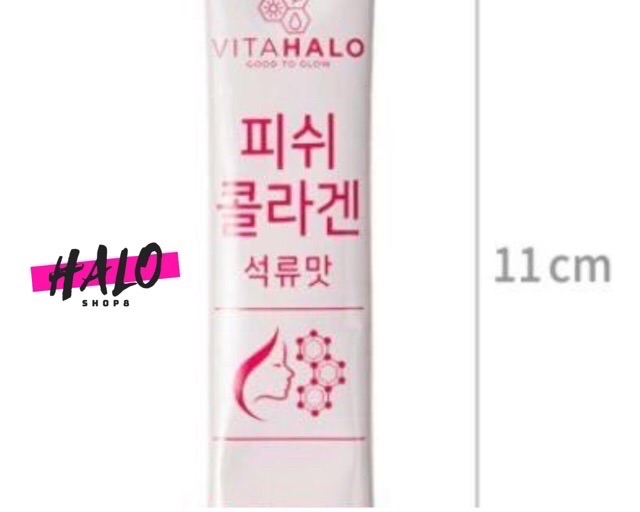 BỘT COLLAGEN UỐNG VỊ LỰU HỘP 90gói