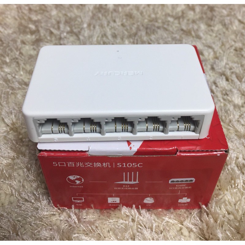 Bộ Chia Mạng 5 cổng và 8 cổng 10/100Mbps Mercusys