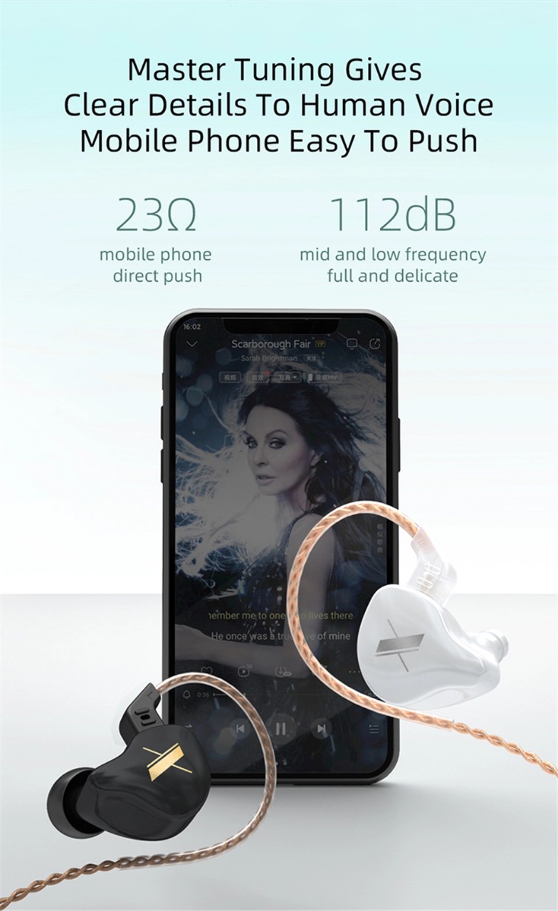 Tai Nghe Có Dây Có Mic KZ EDX
