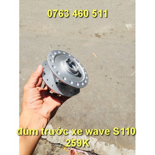 đùm trước xe wave S110 - đùm trước xe wave S110