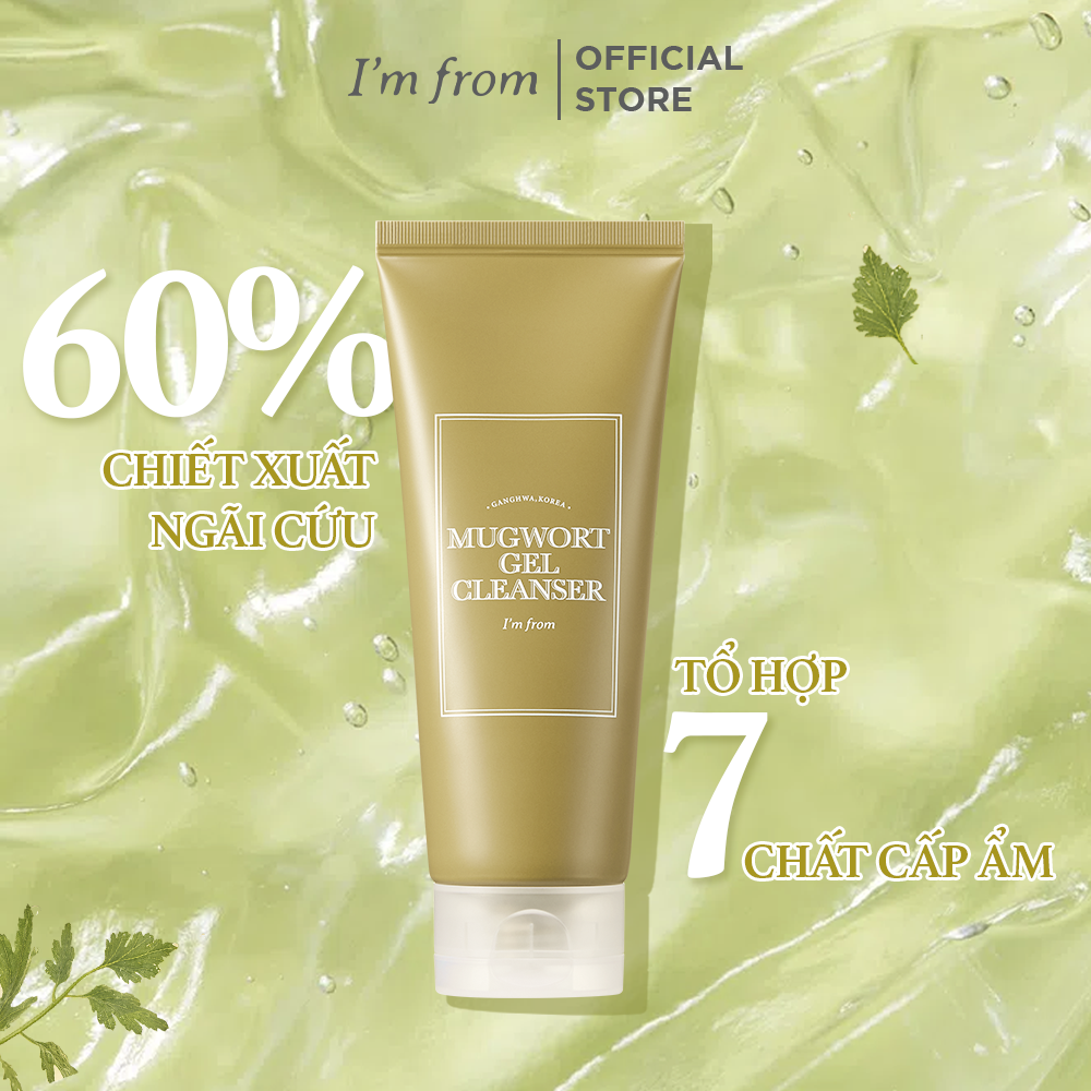 [ QÙA TẶNG KHÔNG BÁN ] I'm From Sữa rửa mặt Mugwort Gel Cleanser 30ml
