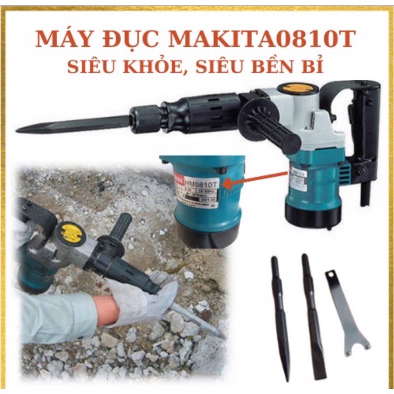 Máy đục bê tông Mkt 0810 công suất 900W