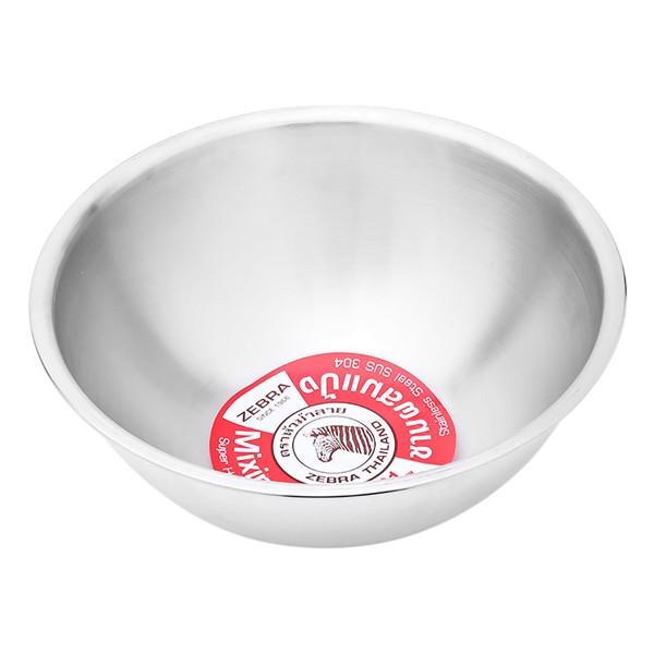 Thau thố trộn inox Zebra Thái Lan 18cm