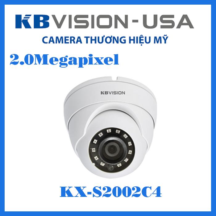 Camera Dome hồng ngoại 2.0 Mp KBVISION KX-S2002C4