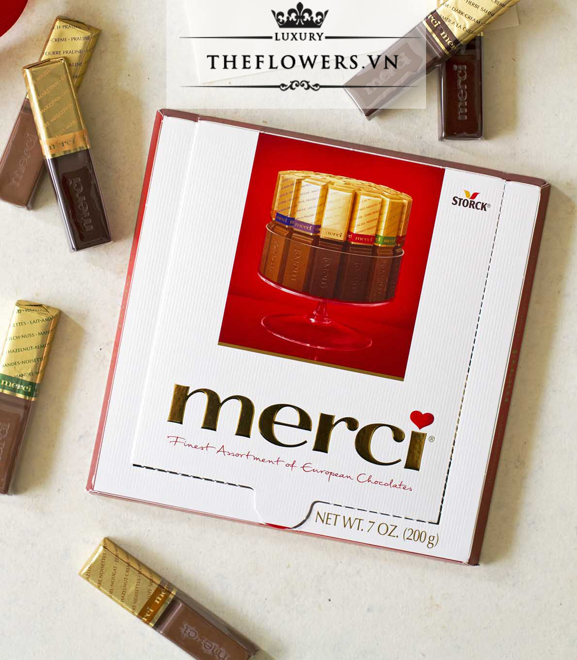 kẹo socola Merci Đức 250g