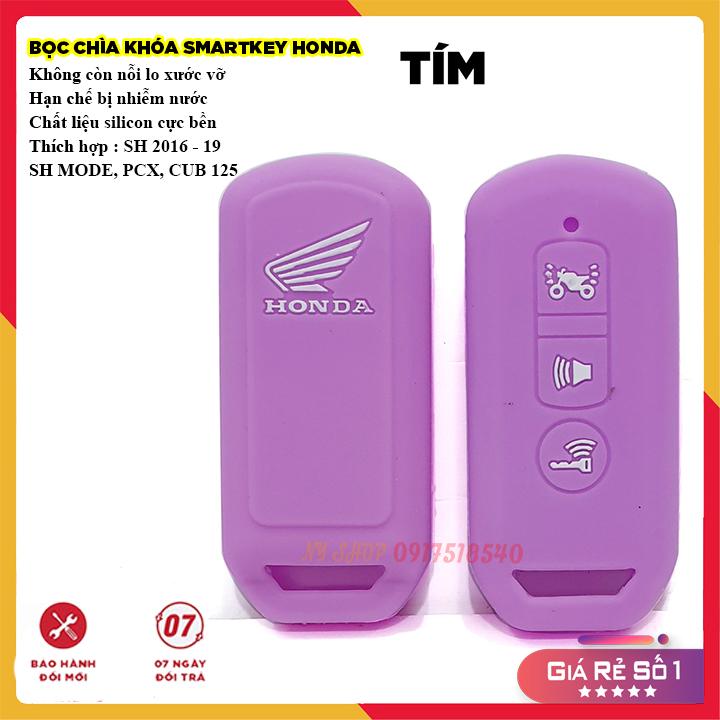 Bọc silicon cho chìa smartkey sh 2016-2020 - 2021 sh modepcx