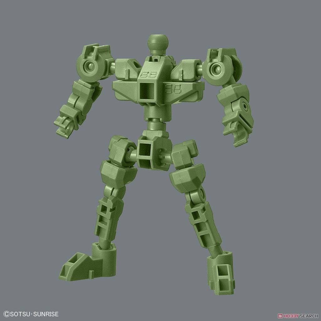[Hoàn Tiền 10%]Mô Hình Lắp Ráp Sd gundamchat Cs Frame Green Bandai