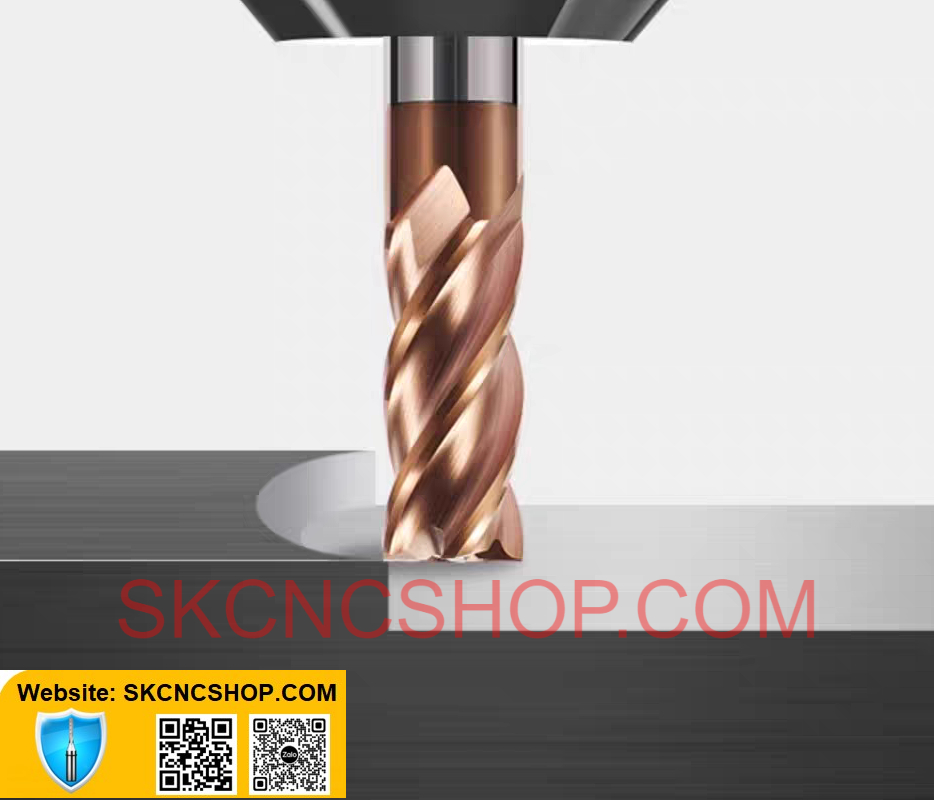 Mũi dao phay Kim loại 4 ME - ENDMILL - HRC55 - SK CNC SHOP