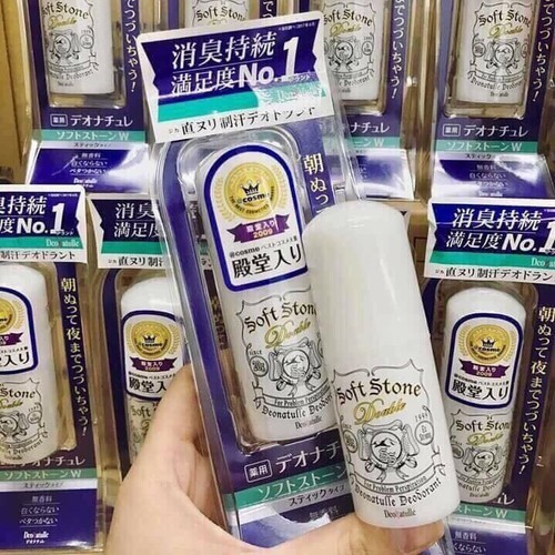 Lăn nách đá khoáng Soft Stone Nhật Bản 20g