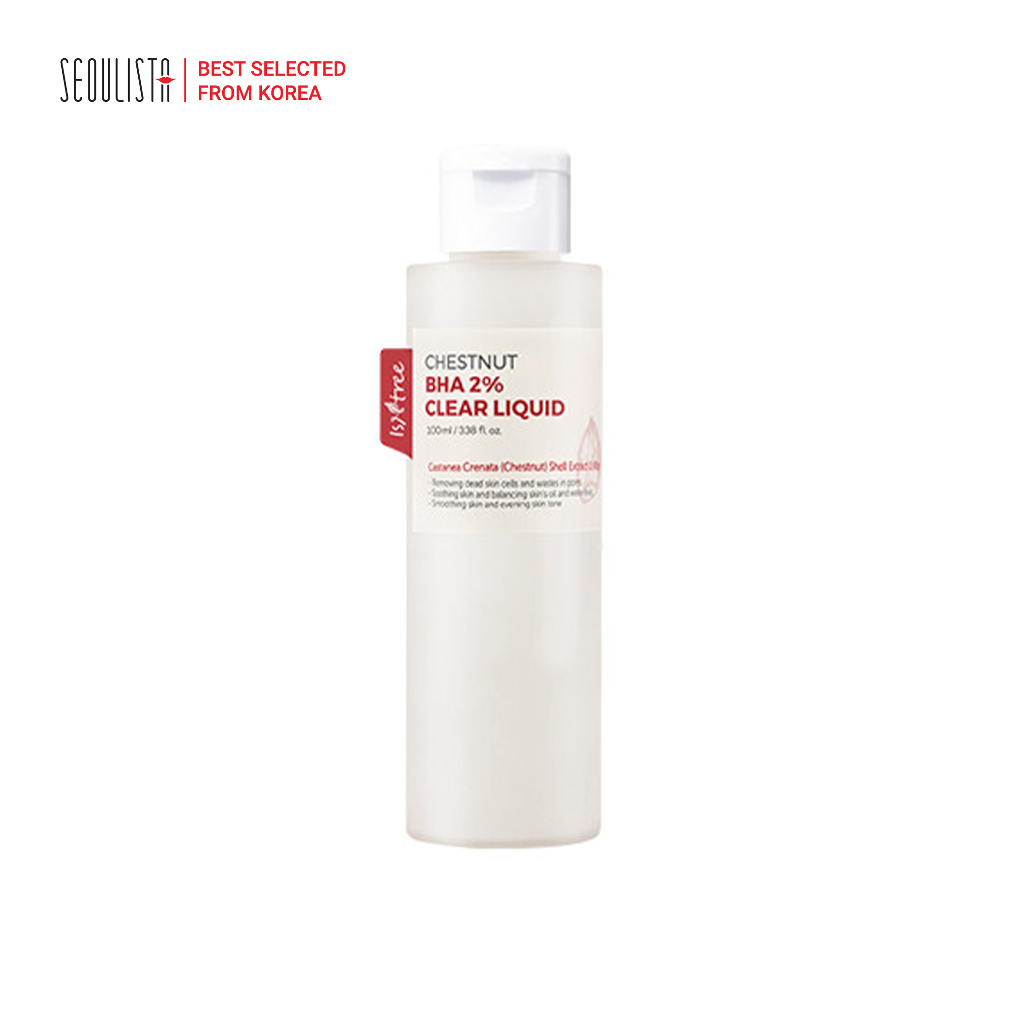 Dung dịch BHA 2% ISNTREE Chestnut BHA 2% Clear Liquid 100ml