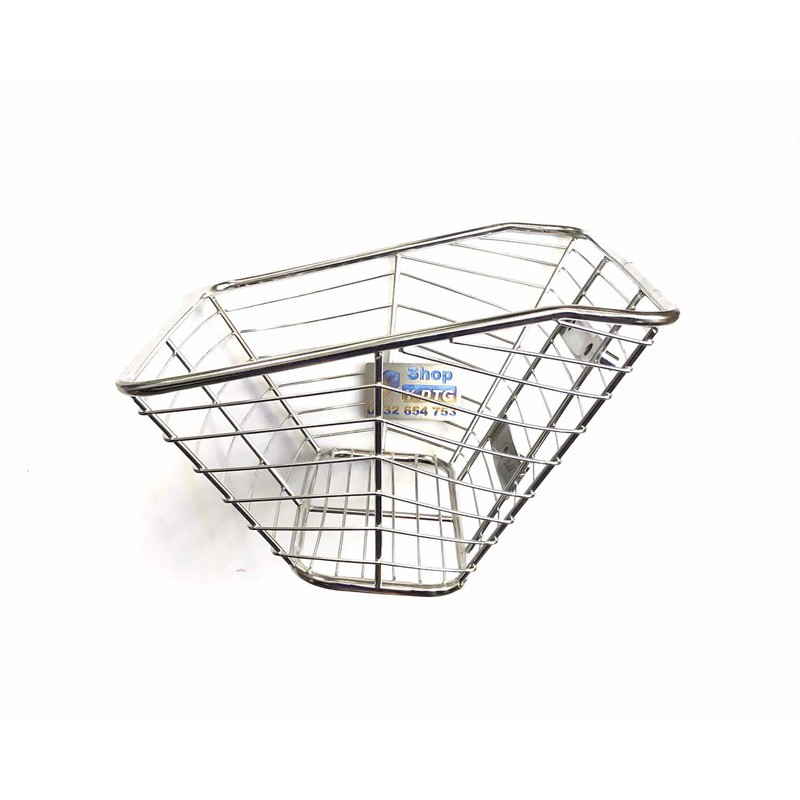 Rổ Inox Gắn Xe Wave Lớn