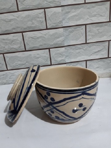 Thố sành, hủ đựng 11 cm ( 2 thố )