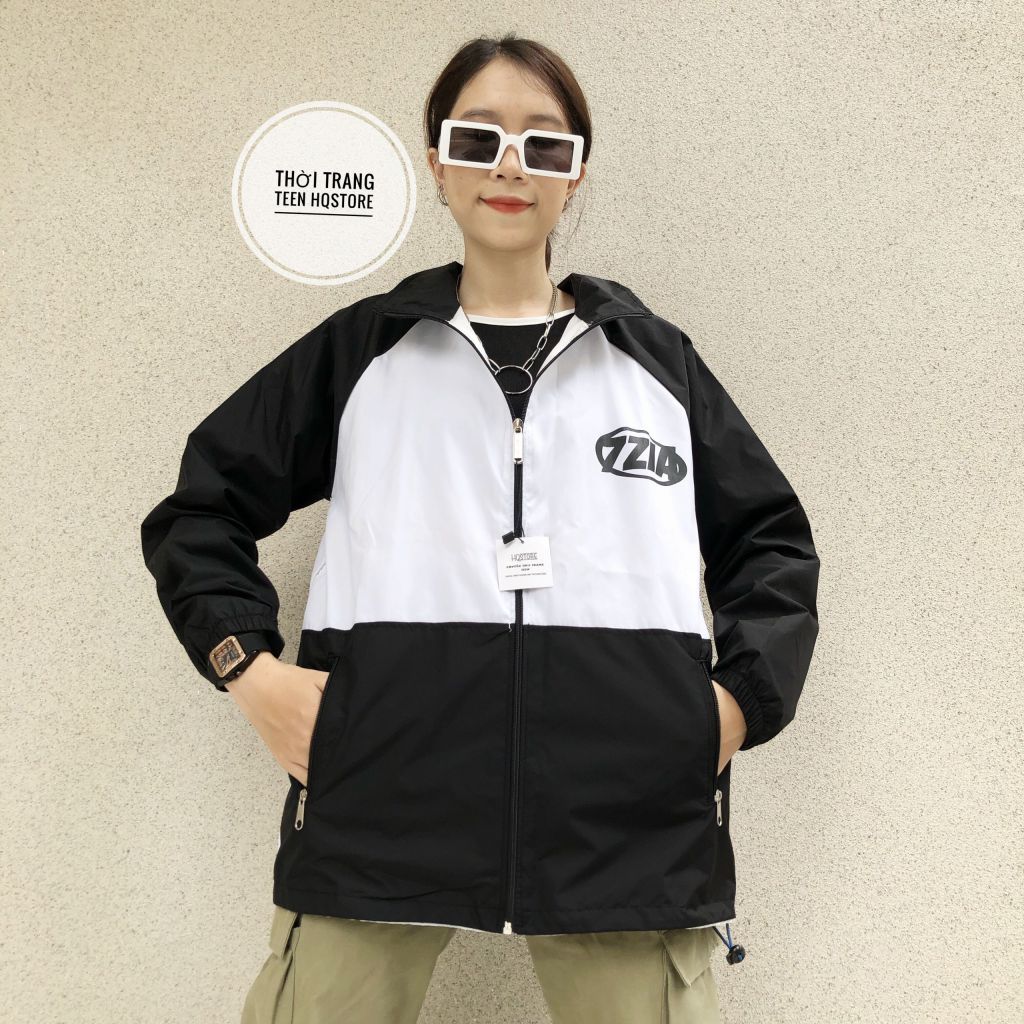 Áo Khoác Nam Nữ Local Brand Chính Hãng Cinder Jacket Enjoy, Áo Khoác Dù  Form Rộng