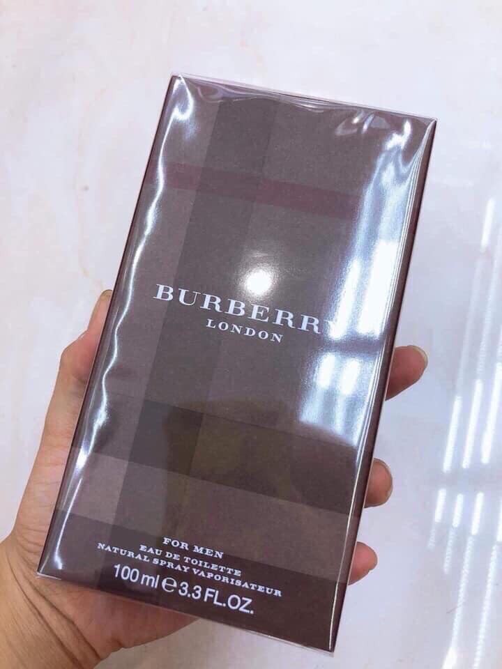 Nước hoa burberry london for Men 100ml full seal (mẫu mới)