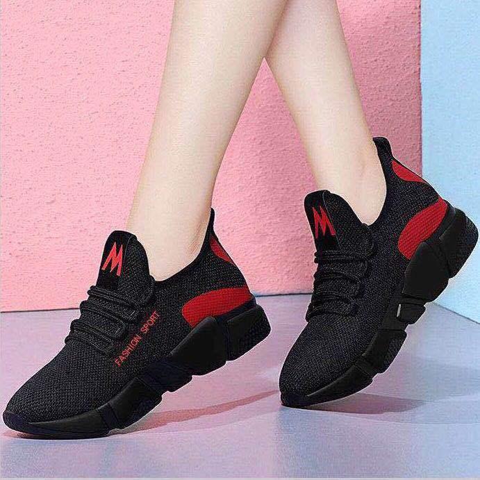 [HCM]Giày sneaker nam nữ kiểu M có 3 màu (đỏ - tím - trắng)