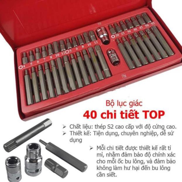 [Hàng xịn] Hoa Thị 40 Chi Tiết Top Hàng Cao Cấp