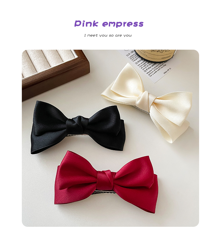 Bow Hairpin Women's Bangs Clip Mới Mới
