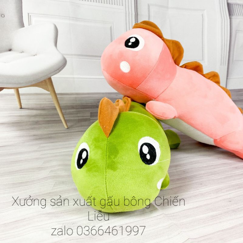 Gấu bông KHỦNG LONG ĐUÔI TIM siêuuuu siêu yêu