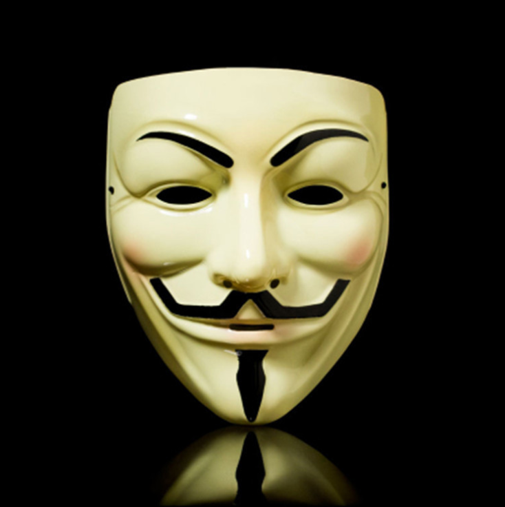 Mặt nạ Hacker trang trí BarberShop, Decor trang trí cửa hàng