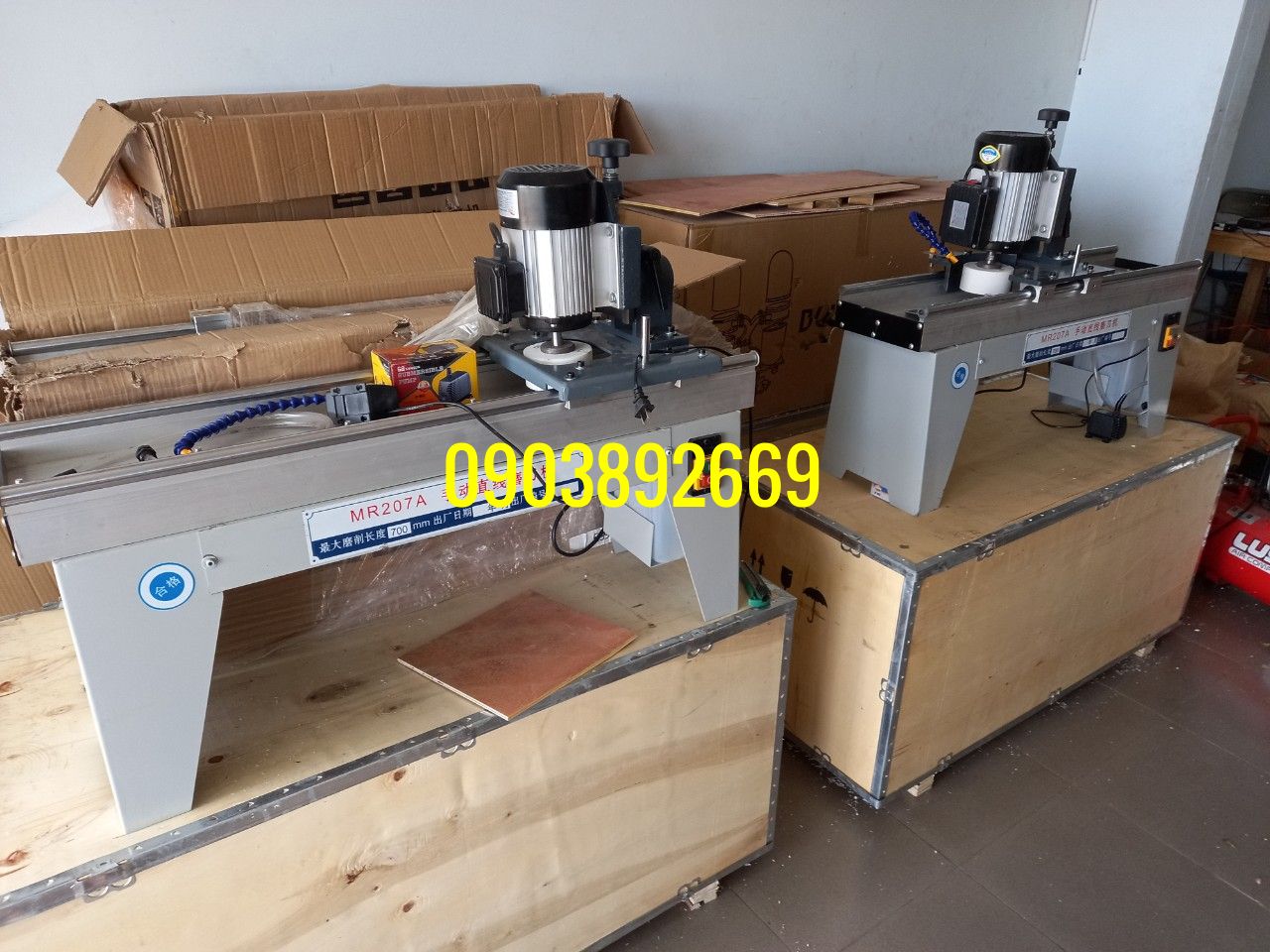 [HCM]máy mài lưỡi bào gỗ MR207