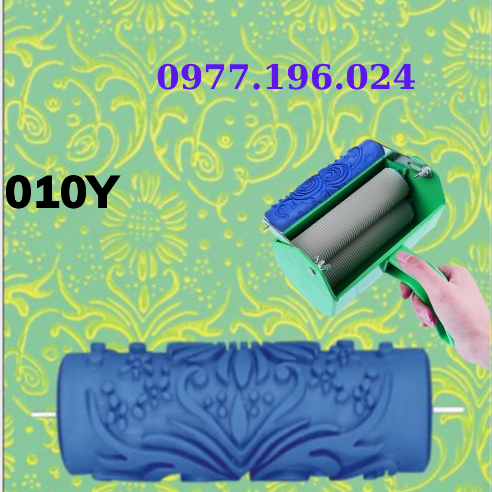 Con lăn sơn hoa văn họa tiết