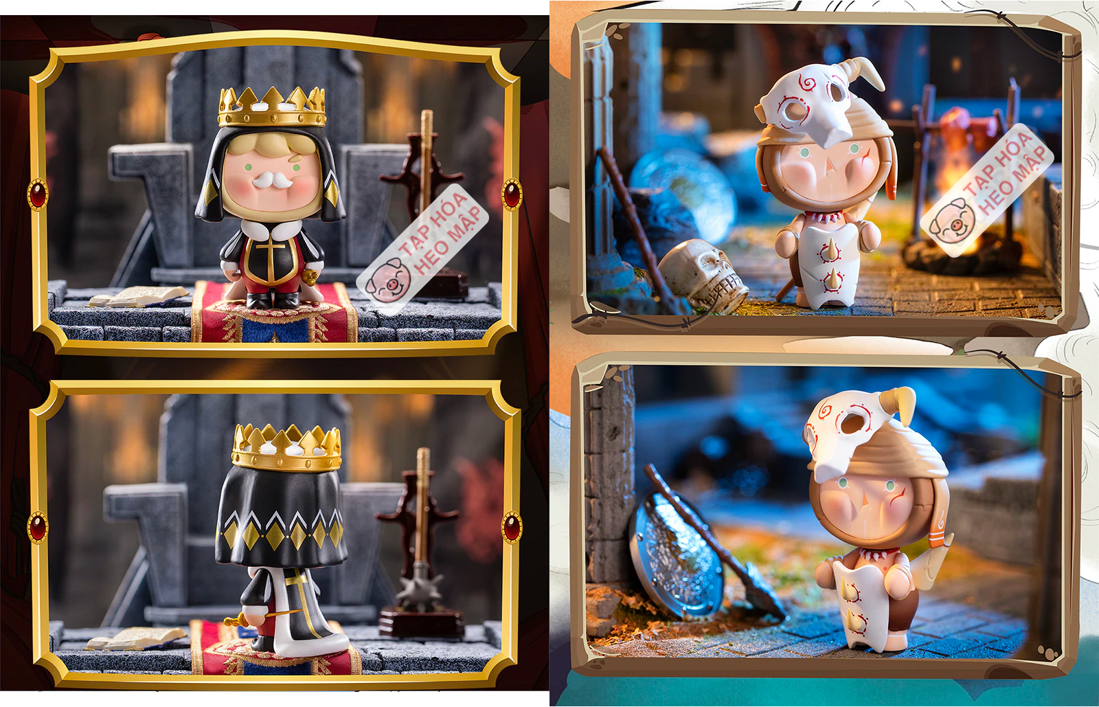[Sẵn hàng Blind Box - Hộp Mù] Mô hình hiệp sĩ HERO EXPEDITION ★TạpHóaHeoMập★