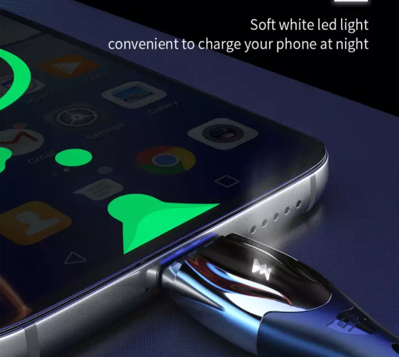 Dây Cáp Sạc Nam Châm E-Mark cao cấp 66W cho điện thoại android, iphone, macbook, laptop...
