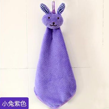 Khăn lau tay nhà bếp hình thỏ mềm mại dễ thương