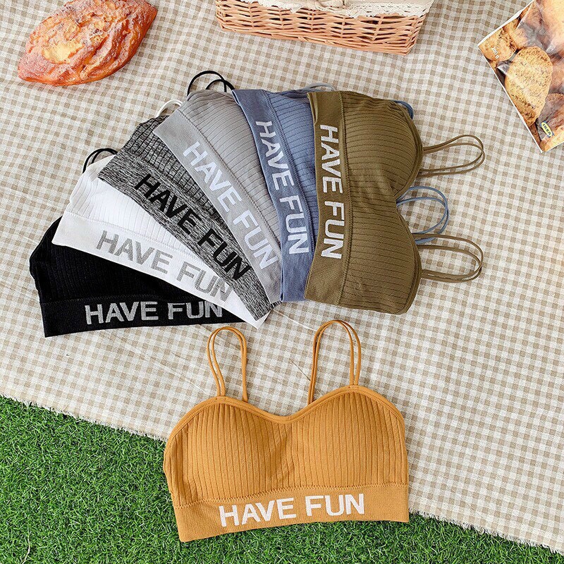 Áo Bra Quả Ngang Mẫu Mới HAVE FUN 807