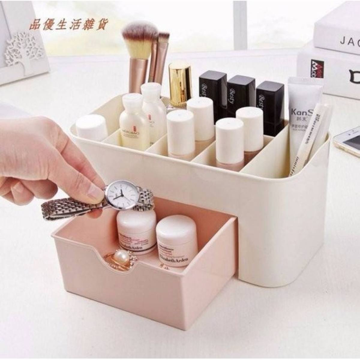Kệ Đựng Mỹ Phẩm Mini 2 Tầng - Nhiều khay