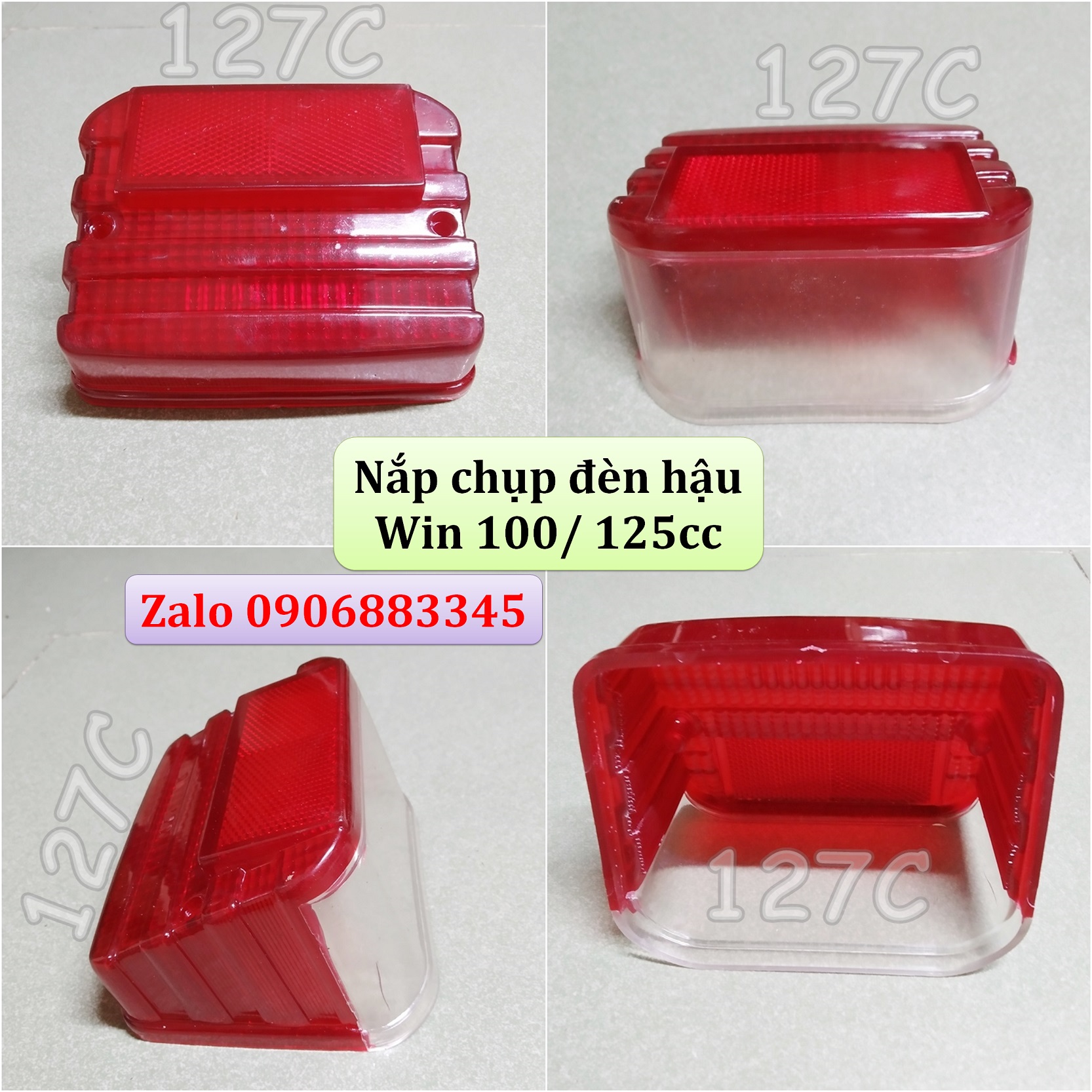 [HCM] Nắp đèn hậu Win 100/ 125cc
