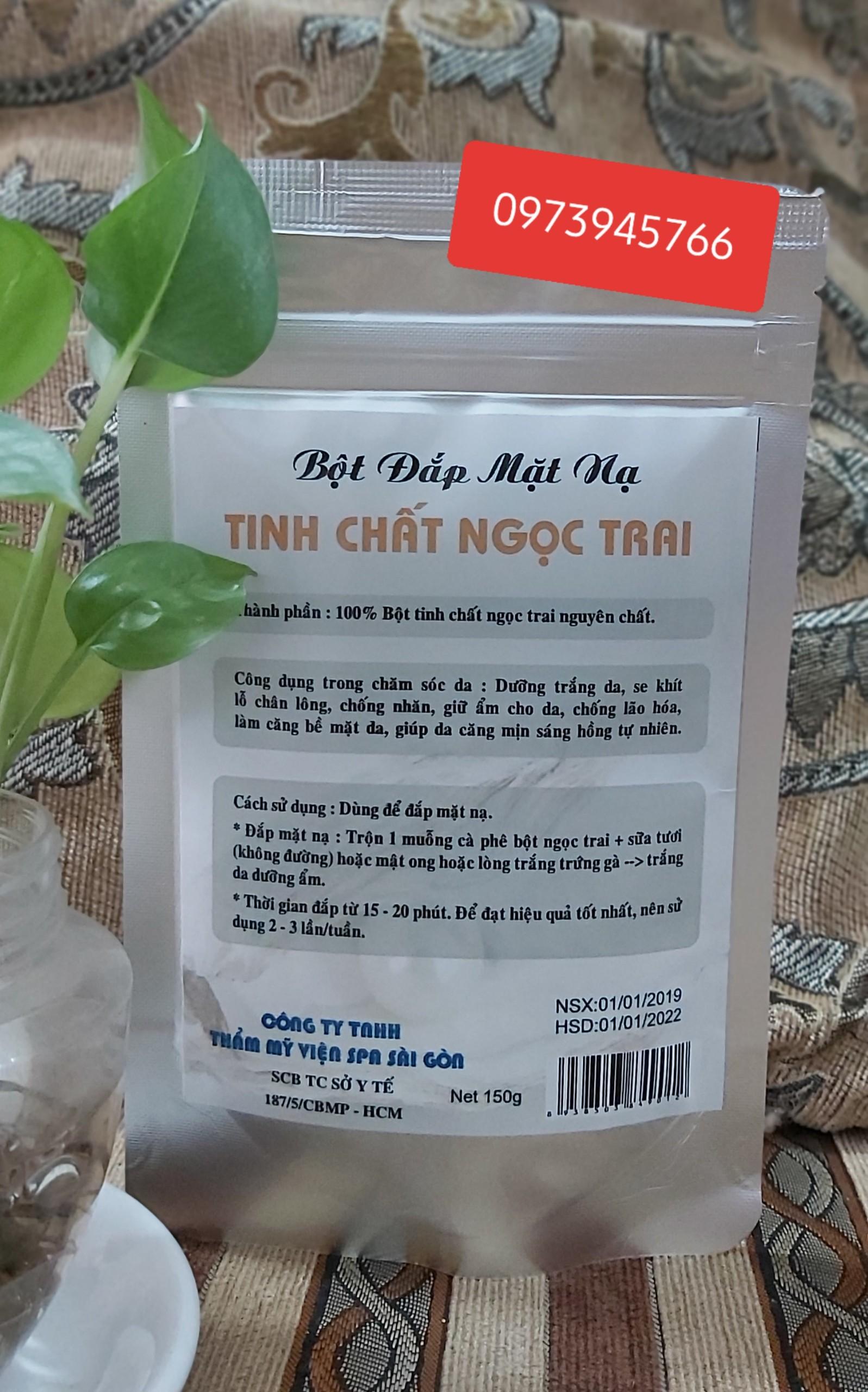 Bột Đắp Mặt Nạ Ngọc Trai 150gr