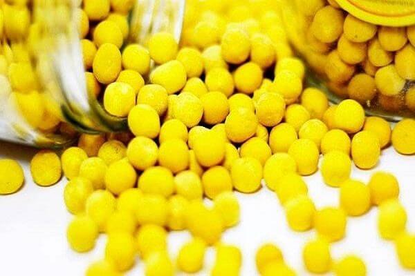 Hộp 500gr Viên Tinh Nghệ Mật Ong