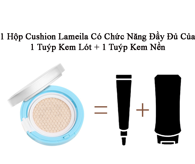 Phấn Nước Cushion Lameila Chiếc Ô Màu Xanh