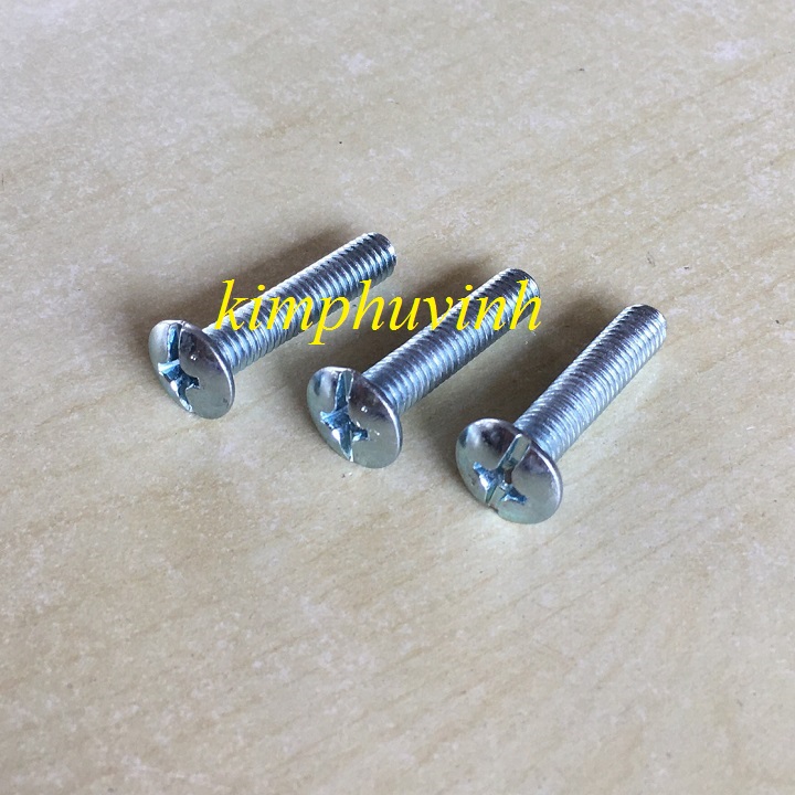 50 CON - 6x30mm BULONG ĐẦU BAKE - ỐC BAKE ĐẦU DÙ