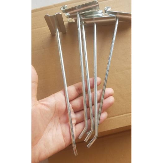 Móc cài lưới sắt mạ kẽm sáng bóng