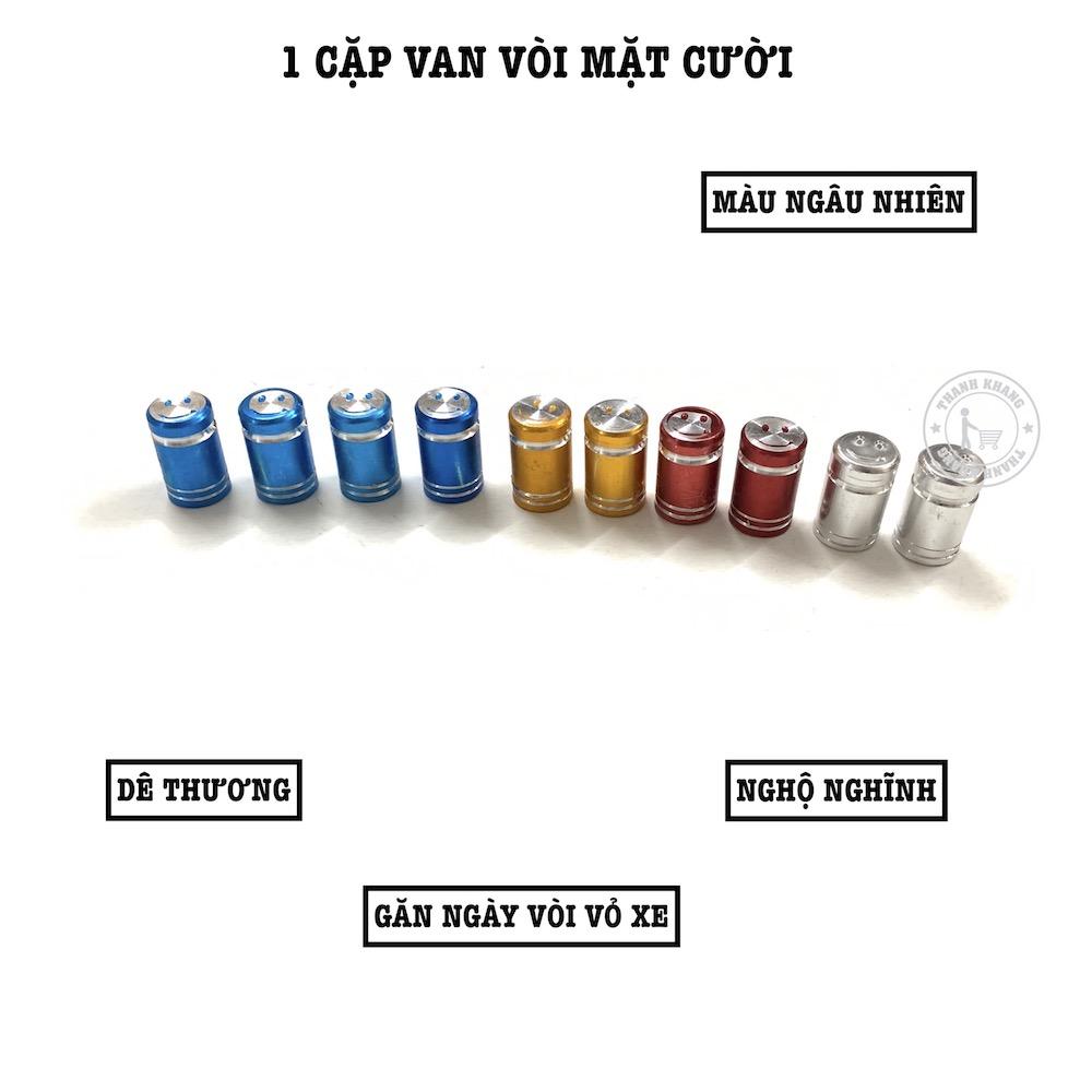 Một cặp van vòi mặt cười màu ngẫu nhiên thanh khang PVN97