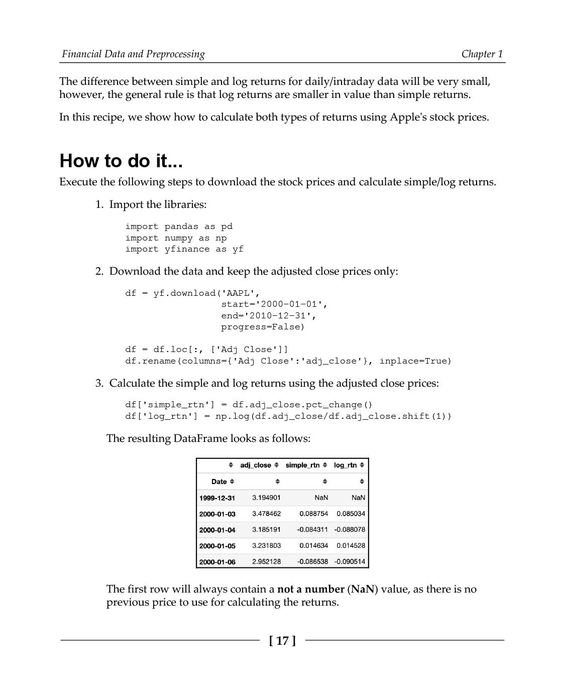 Python for Finance Cookbook Over 50 recipes for applying modern Python