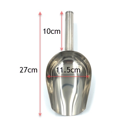 Vá Xúc Đá Inox - Muỗng Xúc Đá Inox