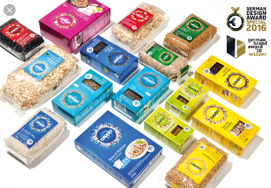 Ngô nổ bỏng hữu cơ Davert (500g)