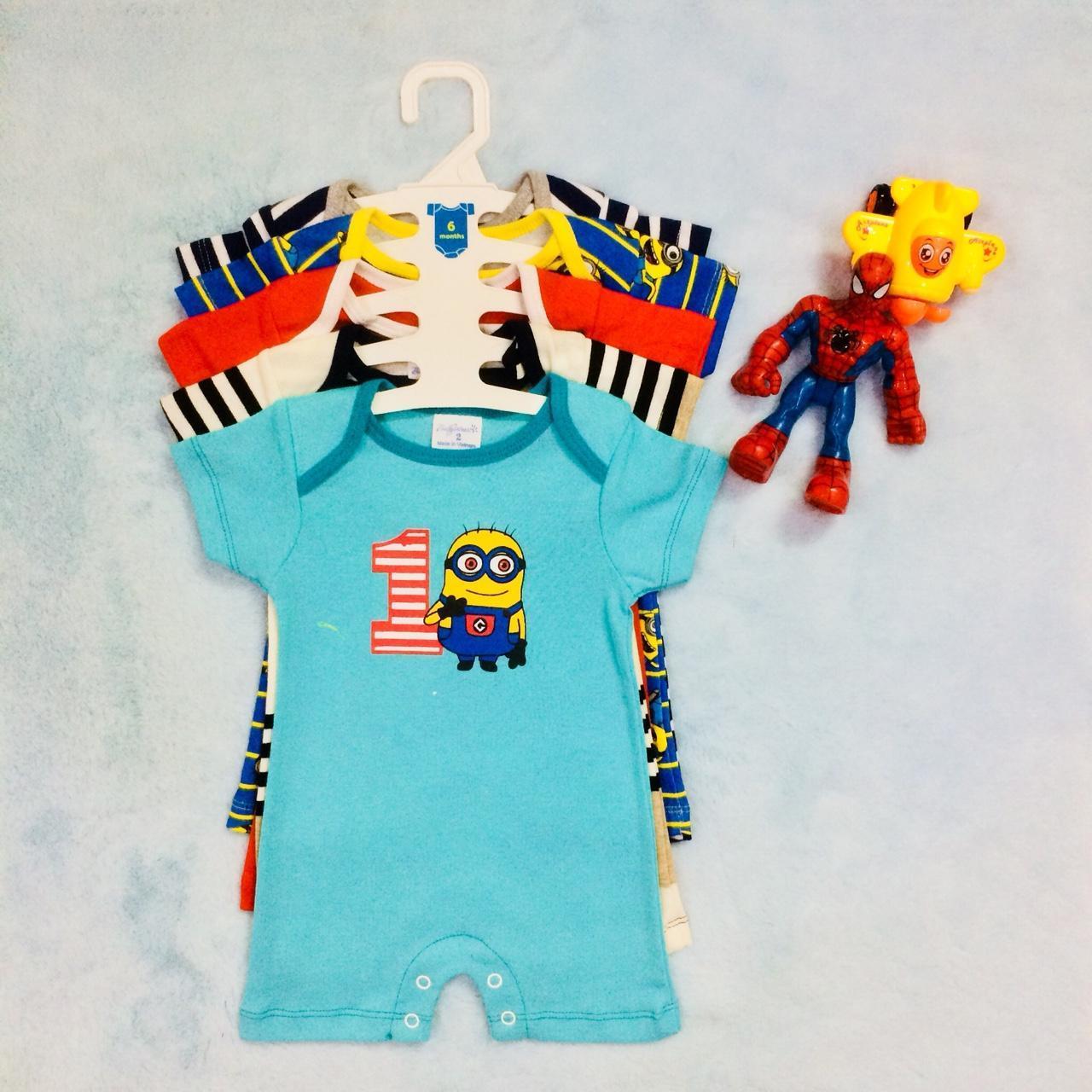 [HCM]Set 5 bộ body Đùi liền quần dành cho bé Gái