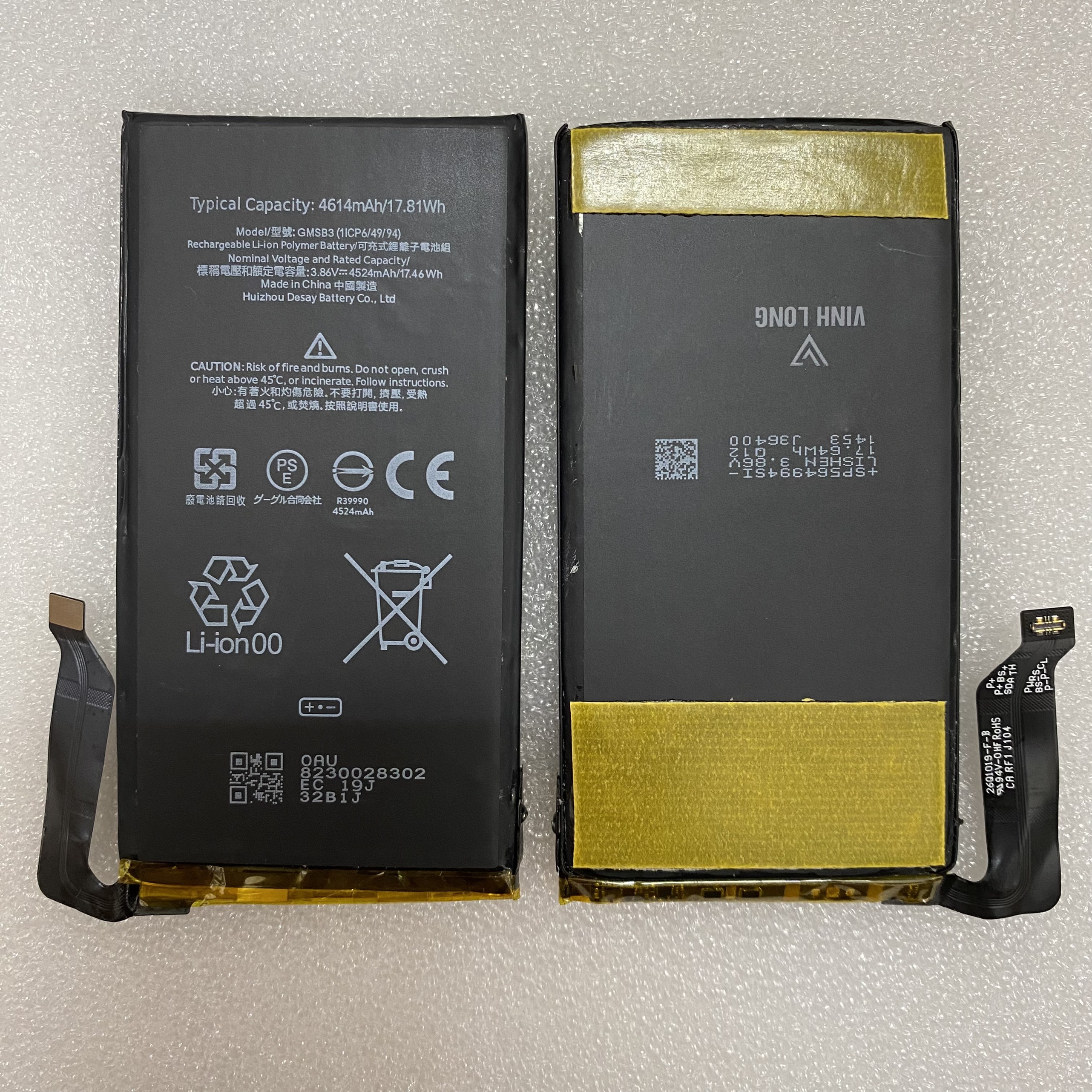 Pin Google Pixel 6 Pro G60QN bảo hành đổi mới