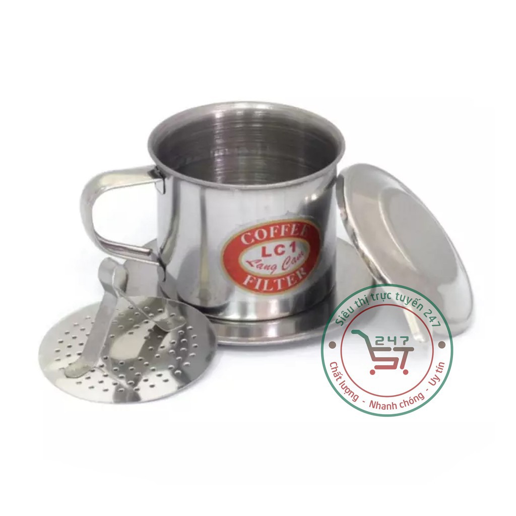 [HCM]Phin cà phê Số 7 Kalacoffee Inox không gỉ lưới gài