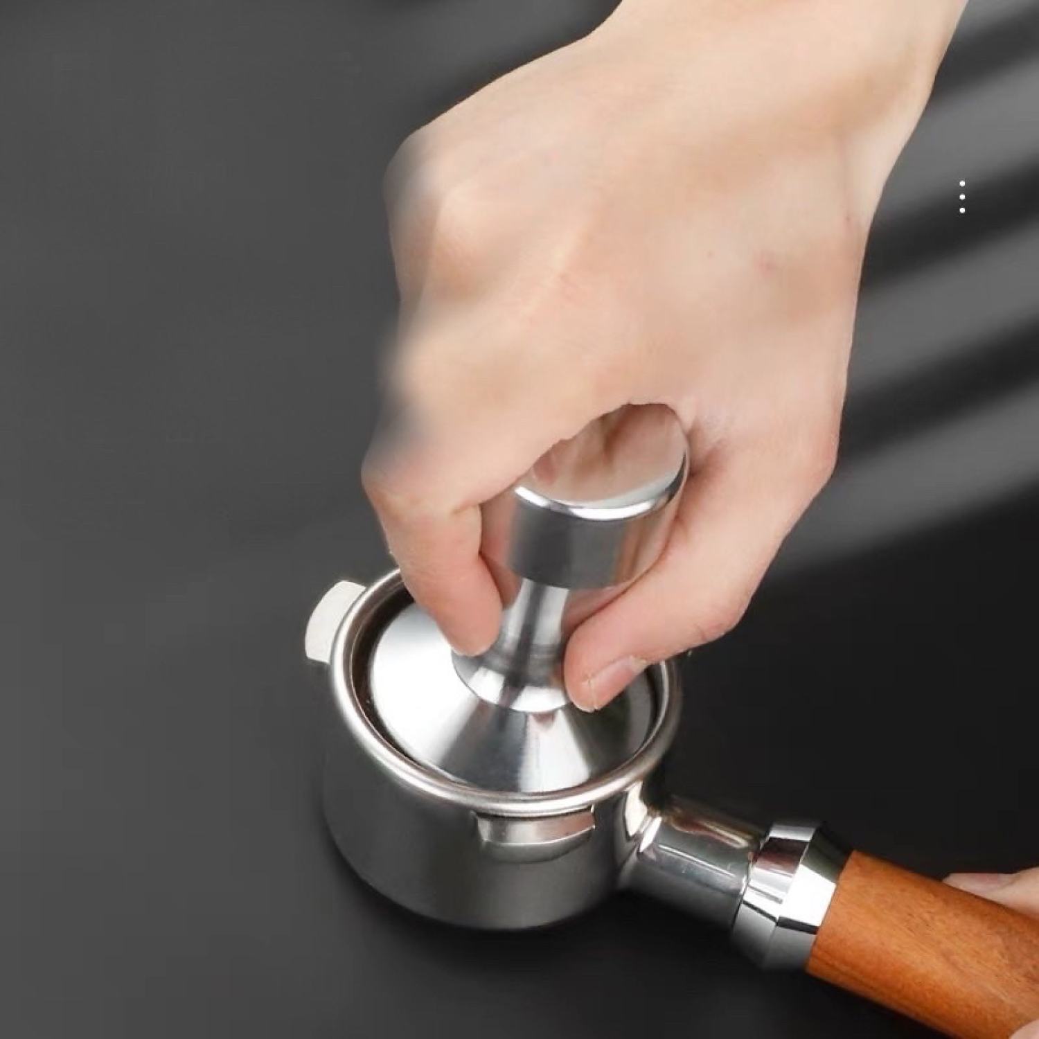 Tamper Nén Cà Phê Inox 58mm