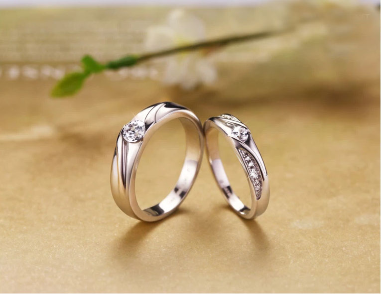 Nhẫn Nữ Bạc Hiểu Minh NU360