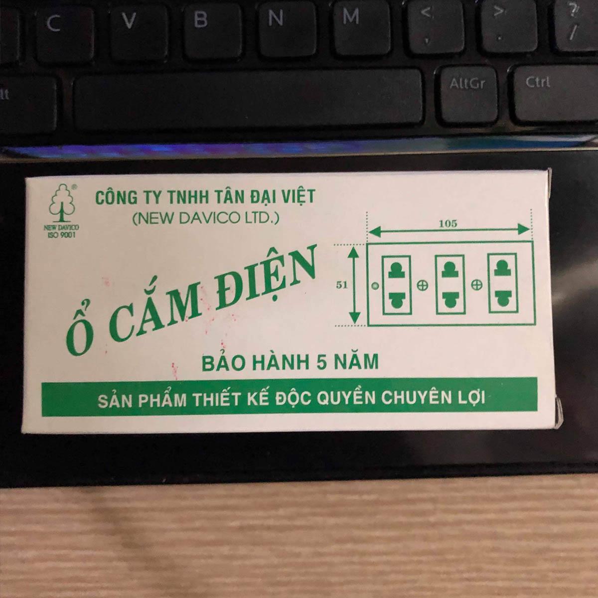 [HCM]Ổ cắm điện có màng che Davico