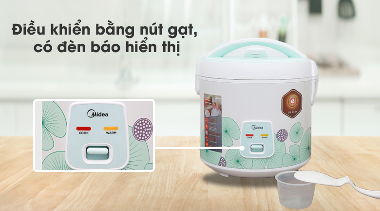 Nồi cơm điện Midea 1.8 lít MR CM1823
