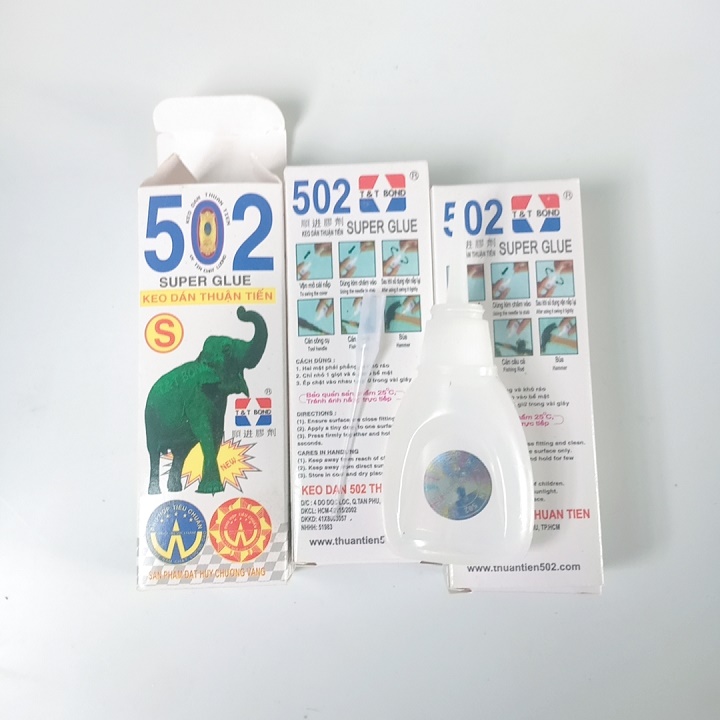 Combo 2 lọ Keo 502 siêu sính